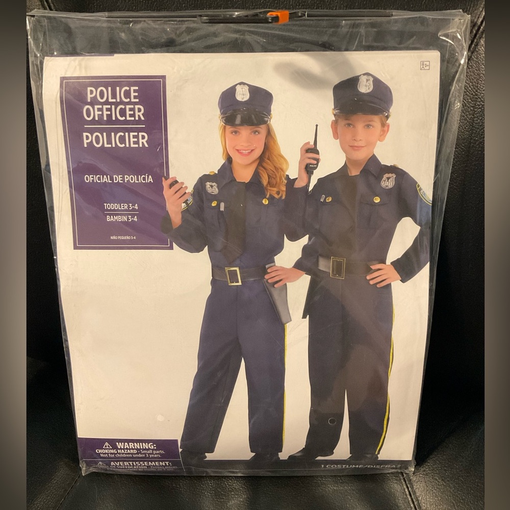 New Police Officer Costume (3T-4T)